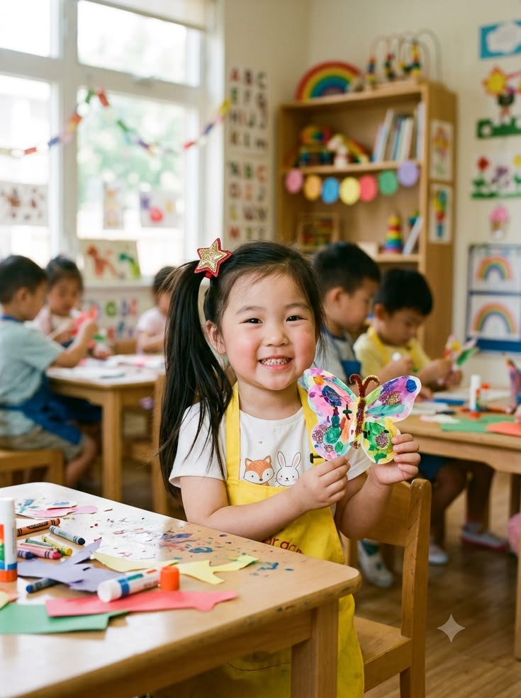 Góc nghệ thuật của bé
